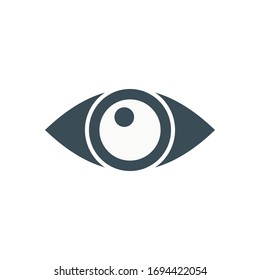 Icono ocular para proyectos de diseño gráfico