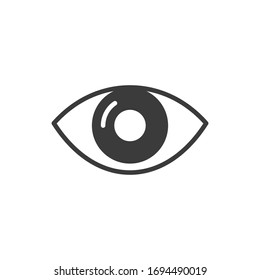 Augensymbol für Grafikdesign-Projekte
