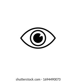 Eye Icon for Graphic Design Projects