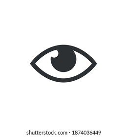Eye Icon for Graphic Design Projects