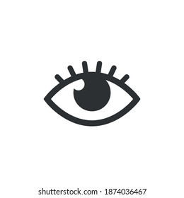 Eye Icon for Graphic Design Projects