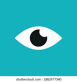 Eye icon for graphic design projects