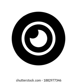 Augensymbol für Grafikdesign-Projekte