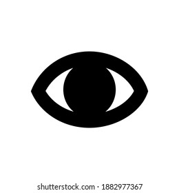 Icono ocular para proyectos de diseño gráfico