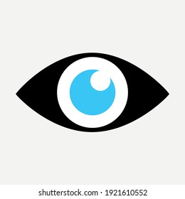 Eye icon for graphic design projects