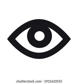 Eye icon for graphic design projects