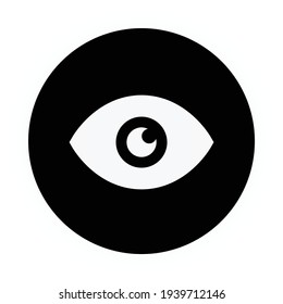 Augensymbol für Grafikdesign-Projekte