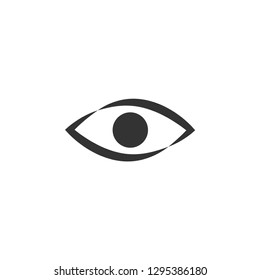 Eye icon graphic design template vector isolated