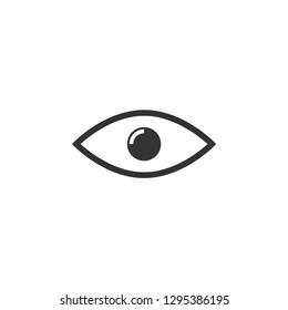 Eye icon graphic design template vector isolated
