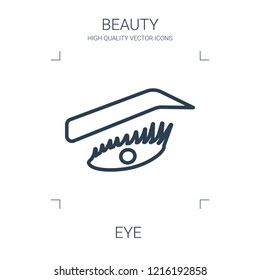 eye icon. high quality line eye icon on white background. from beauty collection flat trendy vector eye symbol. use for web and mobile