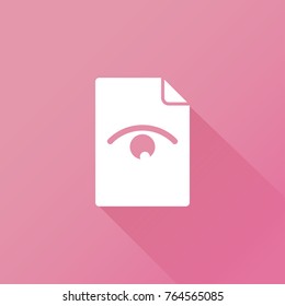 eye icon. human sign