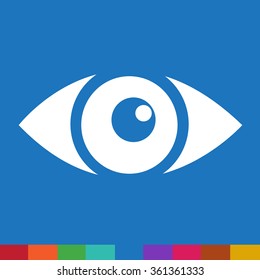 Eye icon illustration