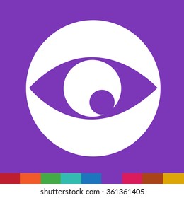 Eye icon illustration