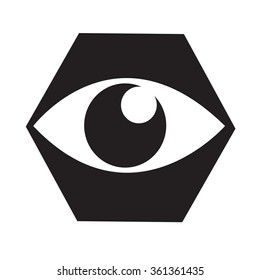 Eye icon illustration