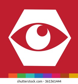 Eye icon illustration