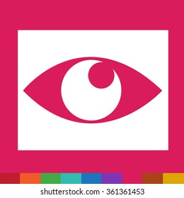 Eye icon illustration