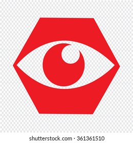 Eye icon illustration