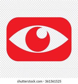 Eye icon illustration