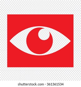 Eye icon illustration