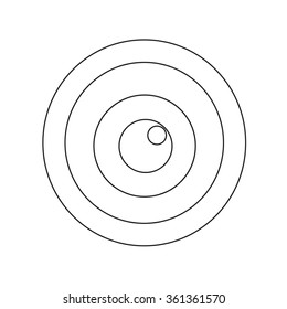 Eye icon illustration