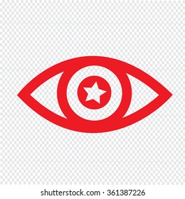 Eye icon illustration