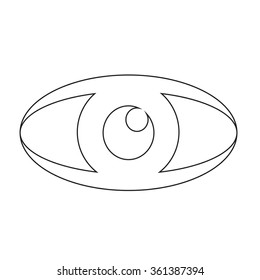 Eye icon illustration