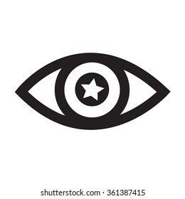 Eye icon illustration