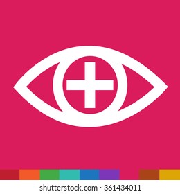 Eye icon illustration