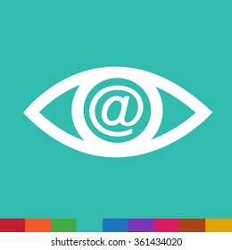Eye icon illustration