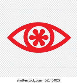 Eye icon illustration