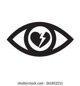 Eye icon illustration