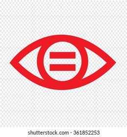 Eye icon illustration