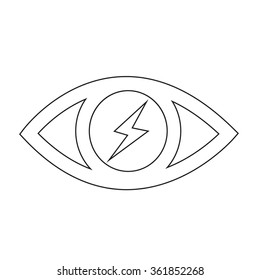 Eye icon illustration