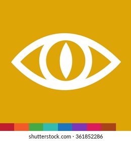 Eye icon illustration