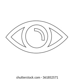 Eye icon illustration
