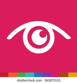 Eye icon illustration