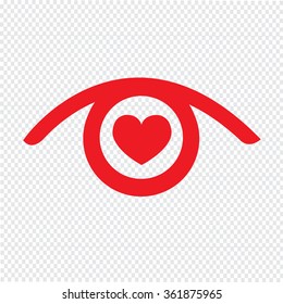 Eye icon illustration