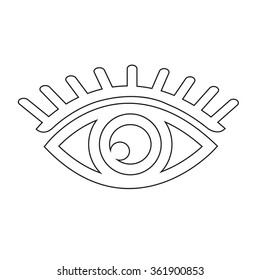 Eye icon illustration