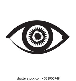 Eye icon illustration