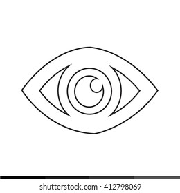 Eye Icon illustration design