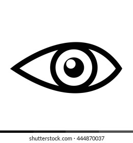 Eye icon illustration design