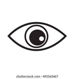 eye icon illustration design