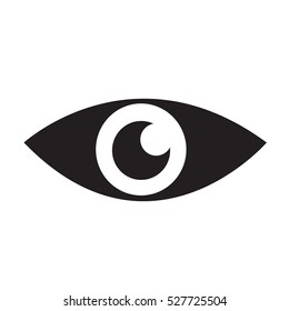 Eye icon illustration design