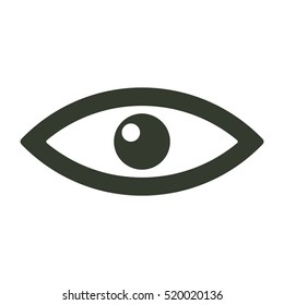 Eye icon illustration isolated vector sign symbol