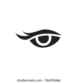 eye icon illustration isolated vector