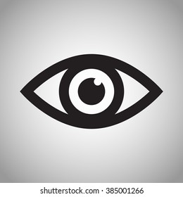 Eye icon Isolated on Background