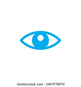 Eye icon isolated on white background
