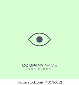 eye icon. eye logo