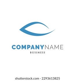 Eye Icon Logo Design Template