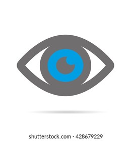 Eye icon. Eye Logo design.  Vision Logotype concept. 